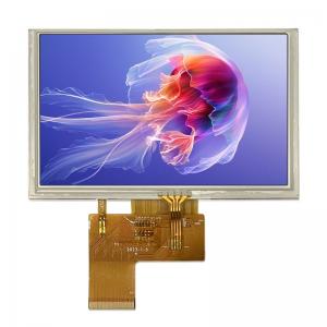 China 550cd/M2 5 Inch Capacitive Touchscreen IPS LCD Display For TFT LCM Touchscreen on sale