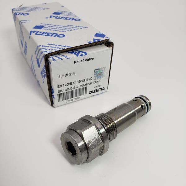 Excavator Relief Valve For EX120 EX135 PC120-6 YC135 SY135 SH120 SK100-5 SK120-5