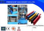 Automatic Steel C Purlin Roll Forming Machine For The Aluminum And Galvanized