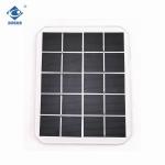 5V 1.5W high quality new standard solar panel ZW-2.5W-5V Mini Glass Laminated