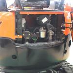 1600kg Bucket Wheel Excavator Hydraulic Transmission Smallest Mini Digger