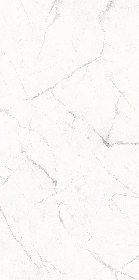Hotel Project White Home Wall Decoration 9mm Marble Look Porcelain Tile