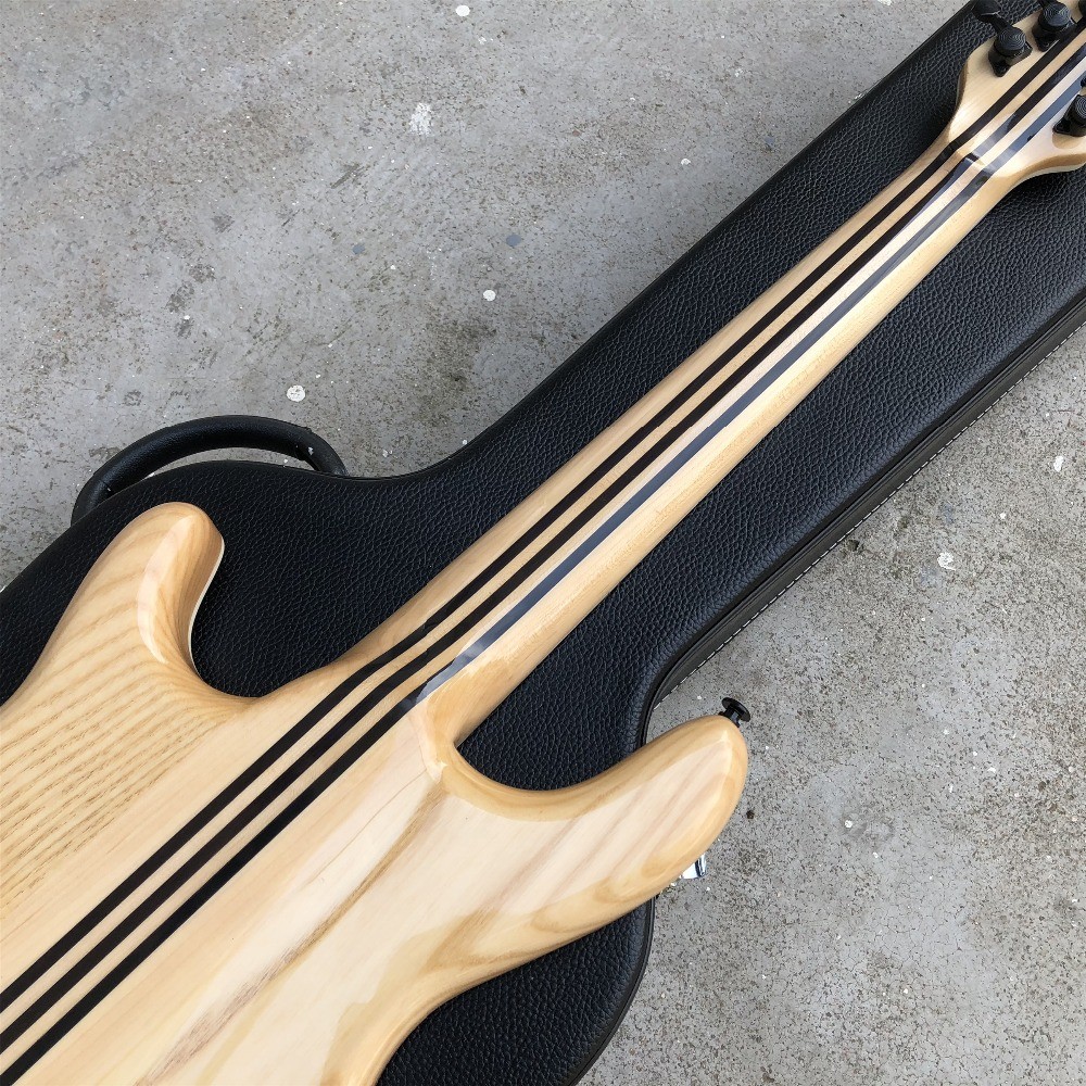 Flame Maple Top 7 Strings Electric Guitar,Abalone binding,Ebony fingerboard Neck through body Mayones Electric Guitar