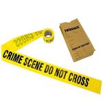 Biohazard Warning Tape with Black Imprint, Legend "Biohazard - Peligro Biologico