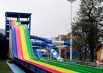 Multi Color Water Park Slide Environmental Protection Roller Coaster Rafting