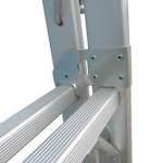Household Aluminium Scaffolding Ladder 2x6 150kgs / 330 Lbs Load Capacity