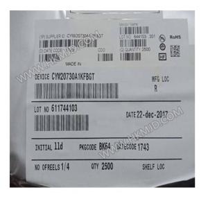 Wholesale CYW20730A1KFBGT from china suppliers