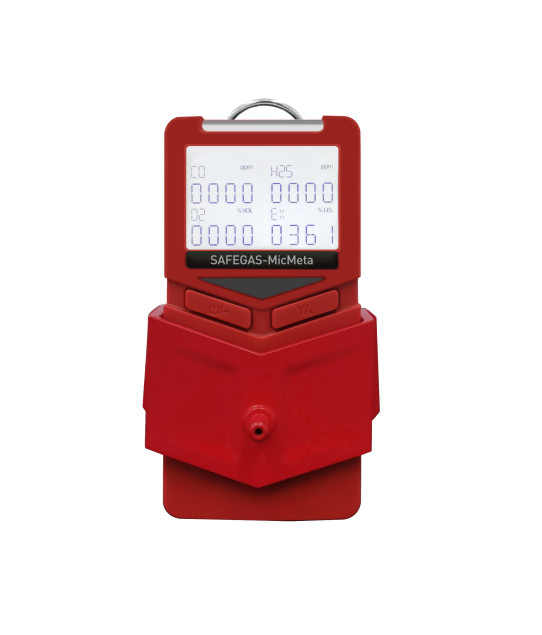 Portable Gas Detector Diffusion Sampling Minisize CO2 and O2 Detector For Safety Detection