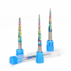Wholesale 30/35/38/40/45 Degree Helix End Mill Feed Rate Varies Tin Coating Woodworking Tools from china suppliers