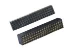 2.0mm Female Straight Pin Header Connector Four Row 180 Degree Copper Alloy