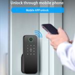 Glomarket Outdoor Electronic Smart Fingerprint Password Digital Lock Tuya Ttlock
