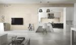 Indoor Cement Look Floor Tile 600*600MM Grey Color Acid Resistant