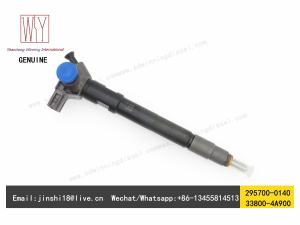 Wholesale DENSO GENUINE AND BRAND NEW FUEL INJECTOR 295700-0140 FOR HYUNDAI 33800-4A900 D4CB, EURO6 ENGINE from china suppliers