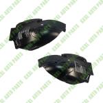 For Maserati Quattroporte 2014-2021 Front Left & Right Splash Shield Guard
