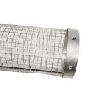 Silver Polished Surface 1000mm Heat Shield Pipe