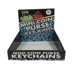 Custom Cosmetics Product PDQ Cardboard Display Stand Display Shelf CMYK Color