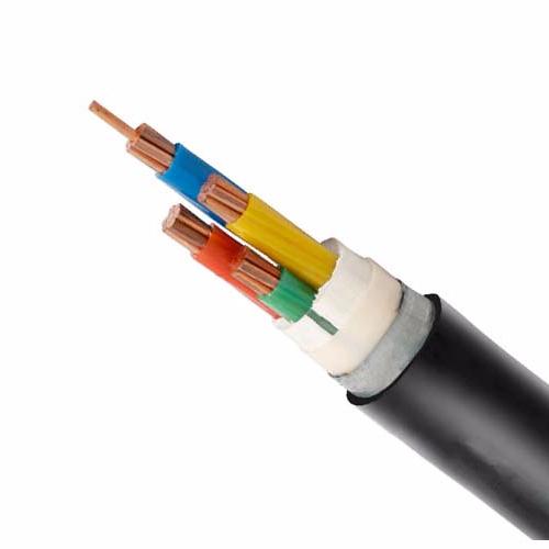 Temperature XLPE Insulated Power Cable Copper Conductor 0.6/1kV 90.C Black PVC