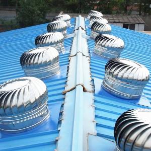 China 201/304 SS Poultry Environmental Control System Motorless Roof Ventilation Fans on sale