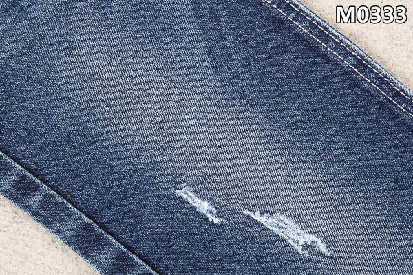 11.1oz Denim Fabric Sustainable Certificated Repreve Cotton Polyester Jeans
