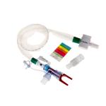 Disposable Closed Suction Catheter 72H Auto Flush Double Swivel Elbow