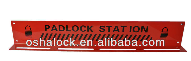 Combination Padlock Lockout Tagout Kit Station