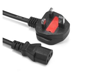 Wholesale Durable ASTA 60227 IEC53 Power Cord UK Plug To C5 3 Pin Laptop Power Lead from china suppliers