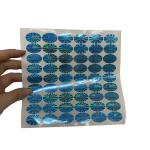 Custom Design Original Authentic Hologram Sticker CMYK Color Self Adhesive