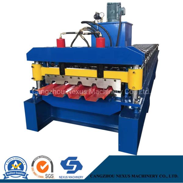 Canton Fair Galvanized Steel Ibr 686 Roof Tilespan Sheet Roll Forming Making