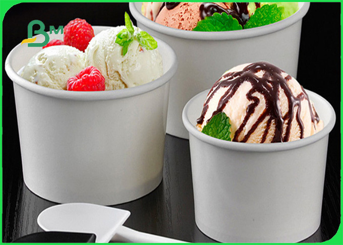 300gr 350gr Environmental Heatable PE Coated White Kraft Paper Sheet For CUp