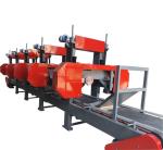 Multi Heads Industrial Sawmill Equipment Horizontal Wood Cutting Band Saw For