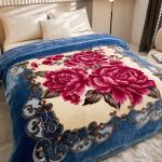 Thick Double Layer Raschel Velvet Fabric Blanket for Skin-friendly and Cozy Nap