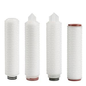 Wholesale Garment Shops 0.1 20um High Dirt and High Flow Rate PP Pleated Folding Filter Cartridge from china suppliers