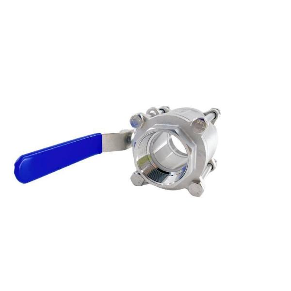 Stainless Steel 304/316 Three-Piece Ball Valve for Medium Heavy Duty Application