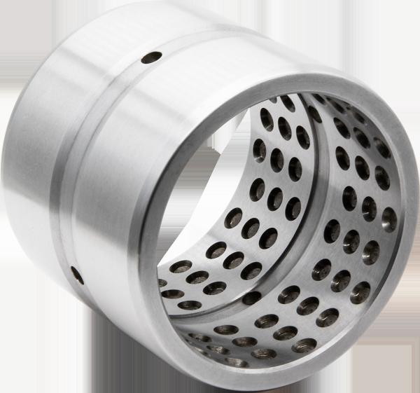 Industrial Mesh Thread Hardened Steel Bushes With Clean Oil Channel Excavator