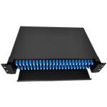 48 Port LC Fiber Patch Panel 96 Core 2U Indoor Use Protective