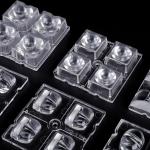 PC Led Street Lighting LED Lens 157x57 Degree for Road Lamp