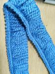 Green 16*95cm Tassels For Laundry Hotel Microfiber Wet Mop Pads