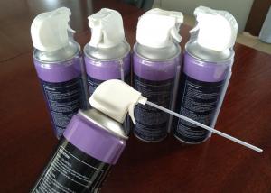 Wholesale Power Air Duster , Aerosol Electronics Cleaner For PC Boards / CD Players / Keyboards from china suppliers