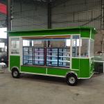 Customized 2023 Fast Food Snacks and Alcoholic Beverages Van Truck for End