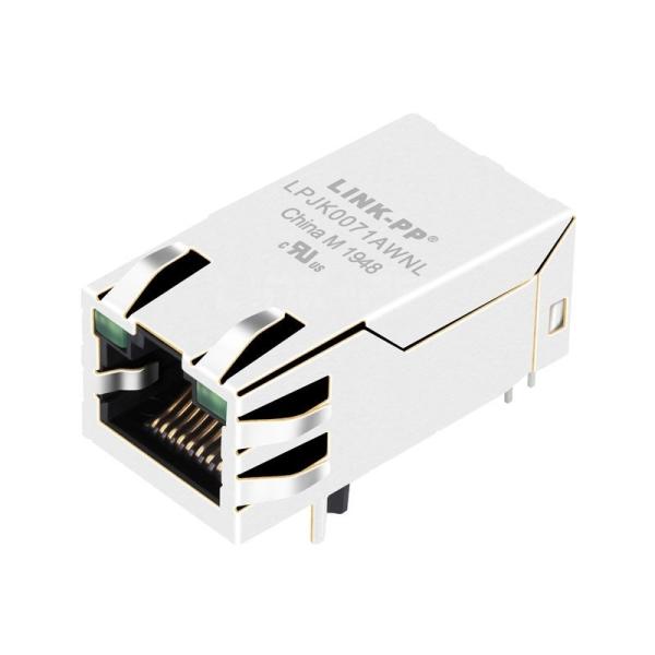 Pulse JK0654219NL Compatible LINK-PP LPJK0071AWNL 100/1000 Base-T Tab Up Green