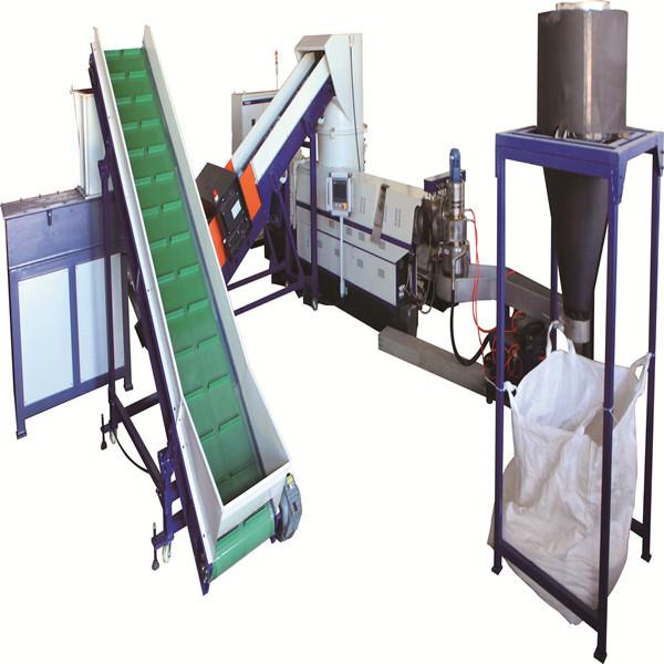 PP / PE Plastic Pelletizing Recycling Machine 200kg/Hr Recycling Extruder