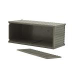 20ft 1:87 HO scale railway shipping sea container for model train railroad