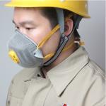 N95 FFP2 Anti Dust Respirator Silicone Mask Low Expiratory Resistance With Valve