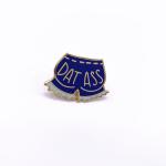Unique Design Metal Lapel Pins , Gold Plated Hard Enamel Badges