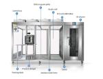 H14 Hardwall Cleanroom With Polishing Surface Treatment ≥500Lux Lighting