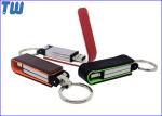 Key Ring 8GB USB Flash Disk 2pcs PU Leather Cover Debossed 3D Logo