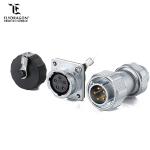 Electrical industrial 5 pin plug socket male female waterproof ip67 xlr