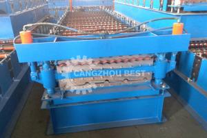 Wholesale 840 850 Double Layer Roofing Sheet Roll Forming Machine For Steel Roofing from china suppliers