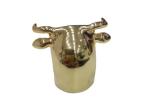 High Quality Goat Shaped Zamak Perfume Caps Customized Perfume Bottle Lids