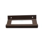 Aluminum Profile Solid Sliding Door Handle 195mm Customized Color